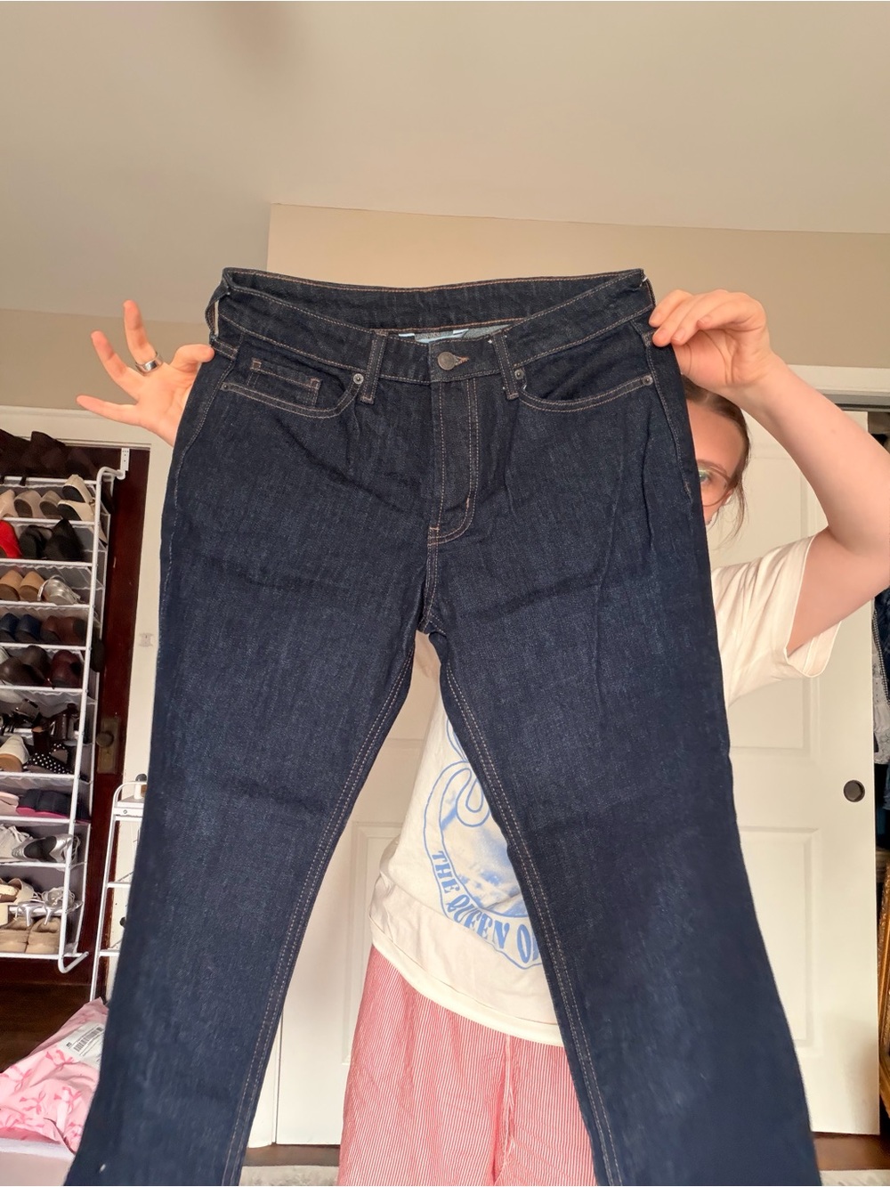 Old Navy Anna Sui Collab Dark Indigo Women's Jeans